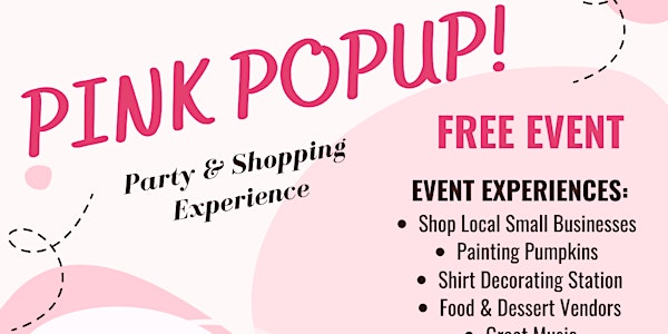 Pink Pop Up Shopping Experience