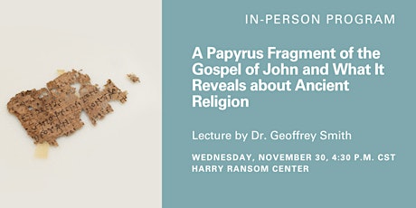 What Does a Papyrus Fragment of the Gospel of John Reveal?