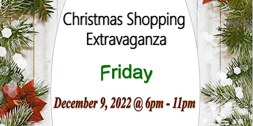 Coretta Bridges presents Christmas Shopping Extravaganza