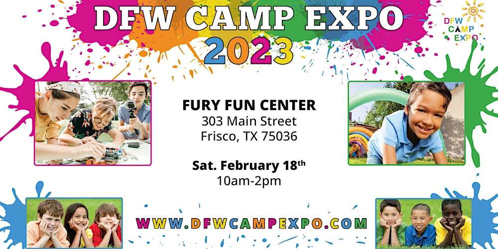 DFW Camp Expo 2023 at Fury Fun Center in Frisco!