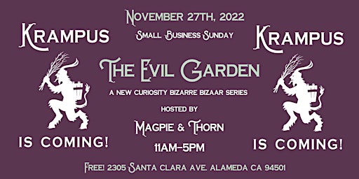 Krampus in The Evil Garden: A Bizarre Bazaar