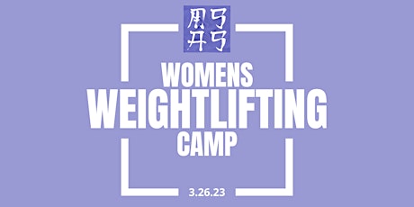 Women's Weightlifting Camp at East Race Muscle