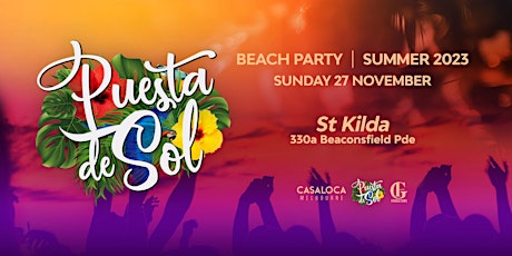 Puesta De Sol | Summer Beach Party
