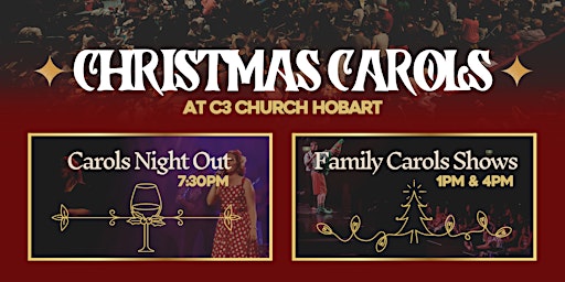 Christmas Carols at C3 Hobart