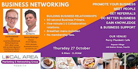 PENRITH: 27 October  - Connect for Success primary image