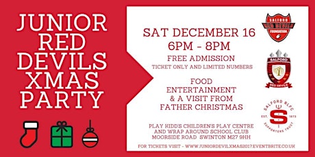 Junior Red Devils Christmas Party primary image