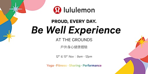 lululemon Be Well Experience at The Grounds primary image