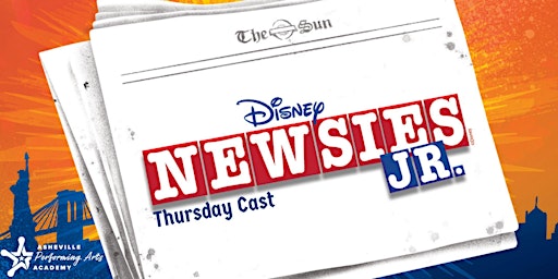 Disney's Newsies JR - Thur. Cast