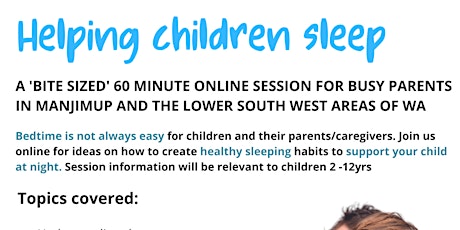 Bite Size Parent Information Session: Helping children sleep