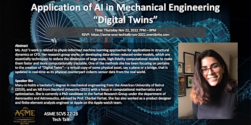 Imagen principal de Application of AI in Mechanical Engineering “Digital Twins”