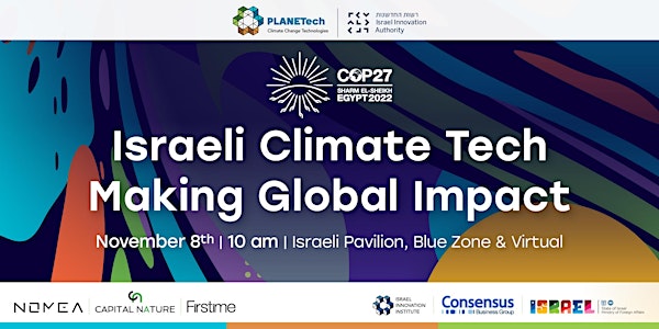 Israeli Climate Tech Making Global Impact