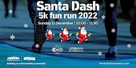 Bolton Arena Santa Dash 5K fun run -2022 primary image