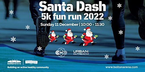 Bolton Arena Santa Dash 5K fun run -2022