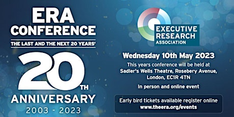 ERA Conference 2023 - 20th Anniversary