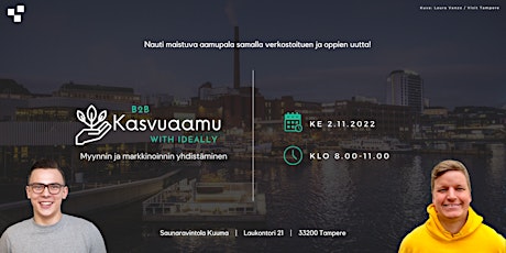 Hauptbild für B2B Kasvuaamu with Ideally