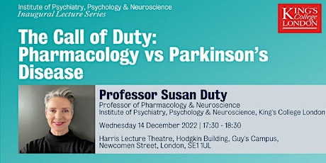 Professor Susan Duty - Inaugural Lecture