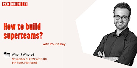 How to Build Superteams with Pouria Kay primary image
