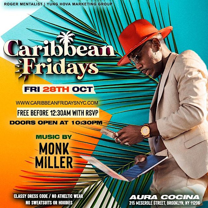 Caribbean Fridays At Aura Cocina image