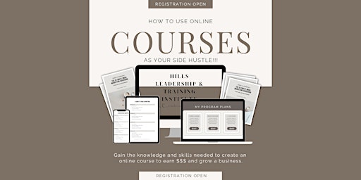 How to use Online Courses as your side Hustle primary image