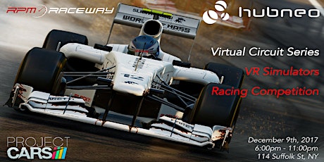 Hubneo Virtual Circuit - VR Racing Competition NYC (Sim Games) primary image