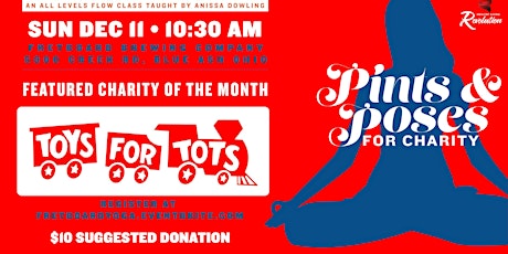 Pints and Poses - Toys for Tots