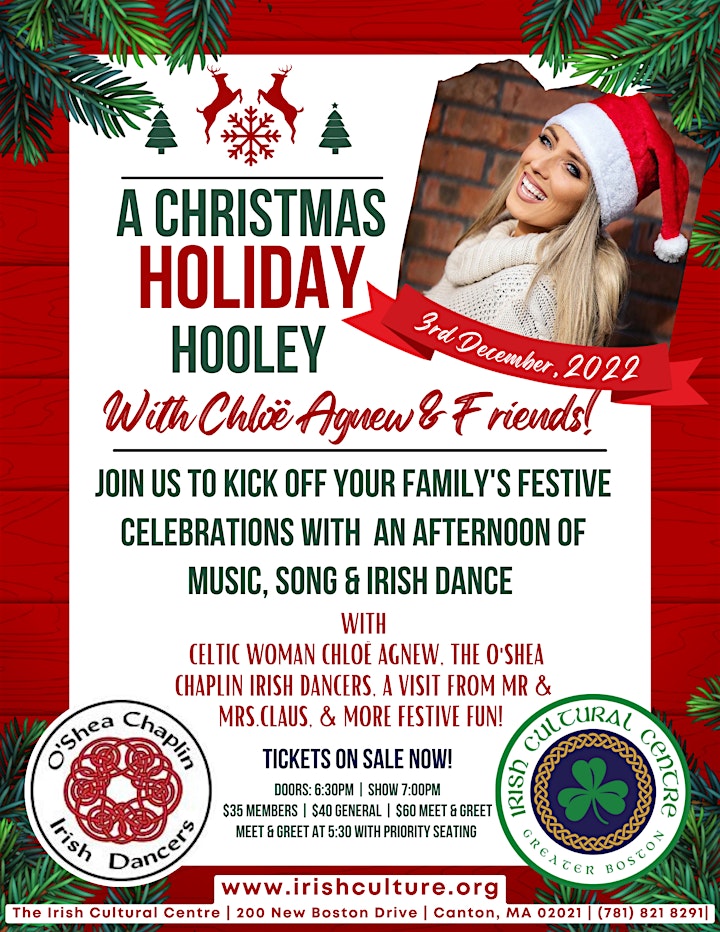 A Christmas Holiday Hooley with Chloë Agnew & Friends! image