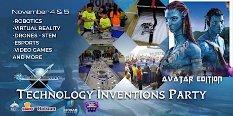 Imagen principal de EXPO ROBÓTICA Y VIDEOJUEGOS "TECHNOLOGY INVENTIONS PARTY"