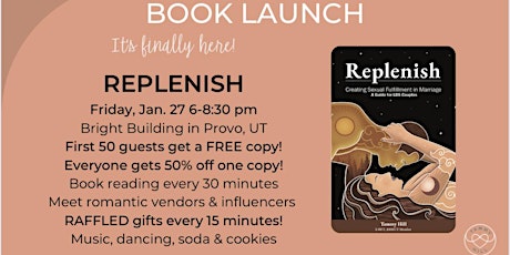 REPLENISH Book Launch Party LIVE EVENT