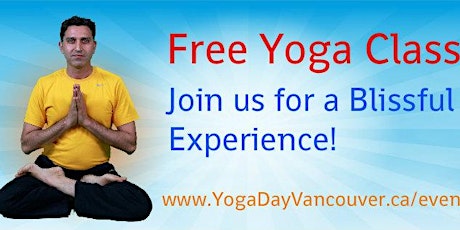 Free Yoga Classes in Vancouver Area primary image