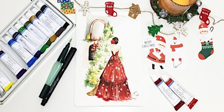 Christmas Special: Fashion Illustration Workshop by Faber-Castell primary image