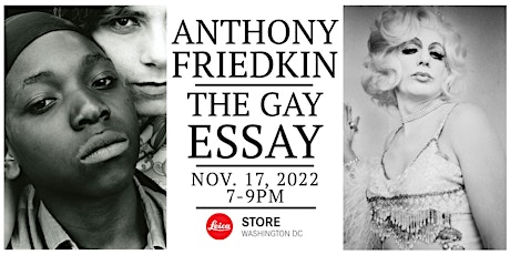 Anthony Friedkin's The Gay Essay Photo Exhibit Reception at Leica Store DC