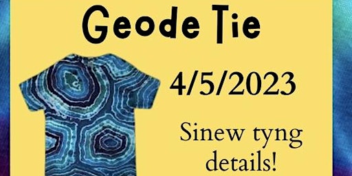 Geode Tie-Dye Class