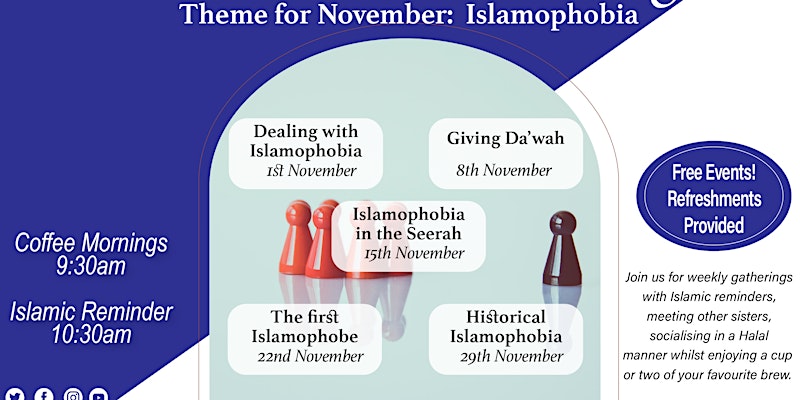 Sisters Islamic Gatherings – Islamophobia