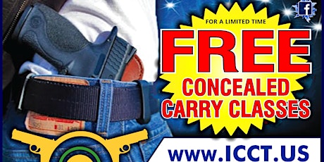 16 Hour Concealed Carry Class Saturday & Sunday 9:00 A.M. to 6:00 P.M.