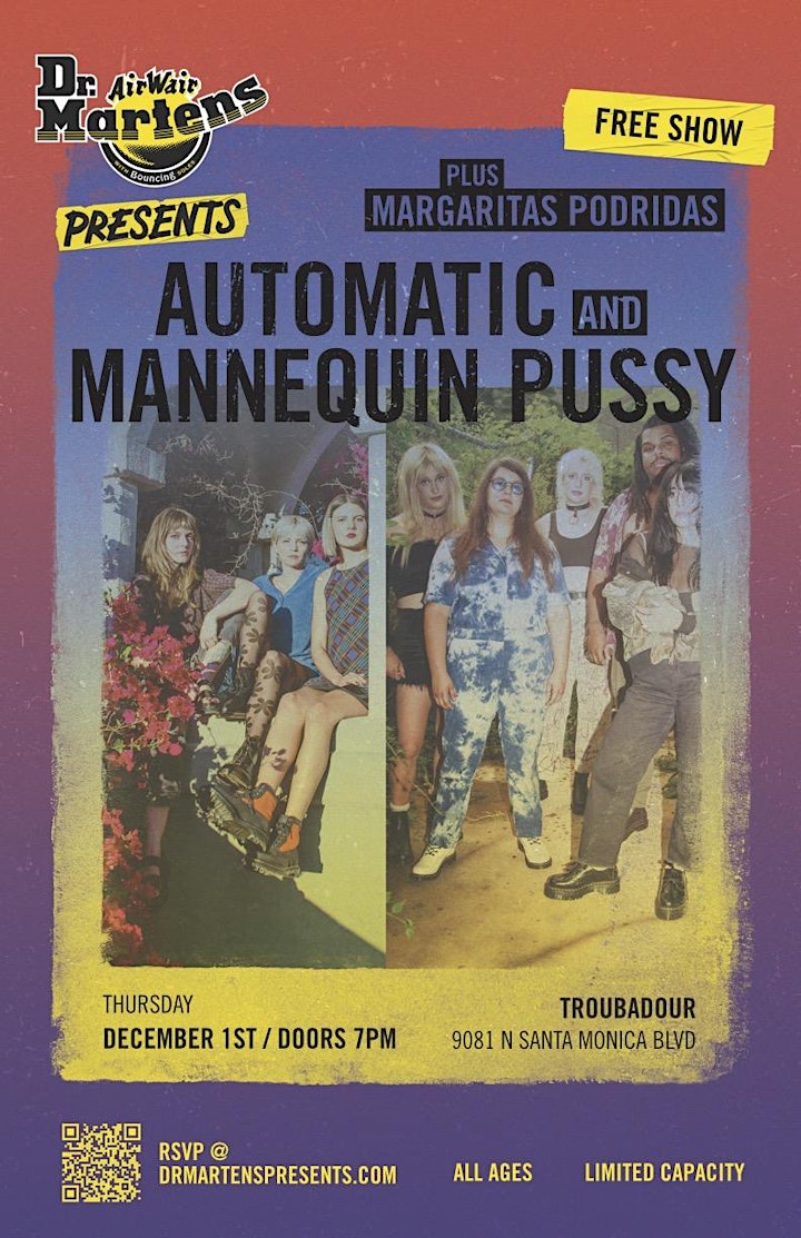 Performances by: Automatic, Mannequin Pussy, and Margaritas Podridas image