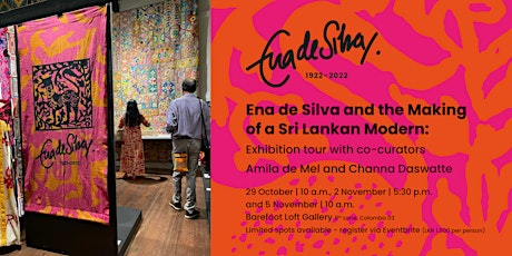 Imagen principal de Ena de Silva and the Making  of a Sri Lankan Modern: Exhibition Tour 29 Oct