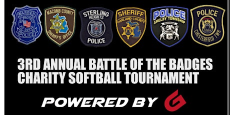 3rd Annual Battle of the badges charity softball tournament! - 2023