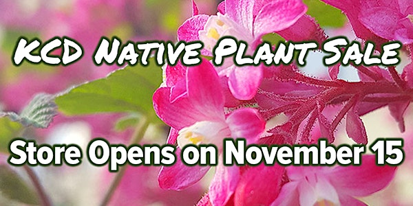 KCD Native Plant Sale Online Store