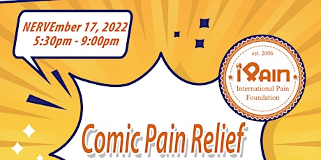 Imagem principal do evento Comic Pain Relief 2022