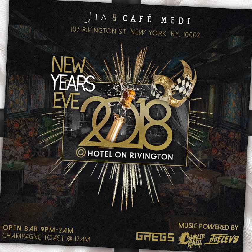 Hotel On Rivington New Years Eve 2018 (Open Bar 9pm - 2am)