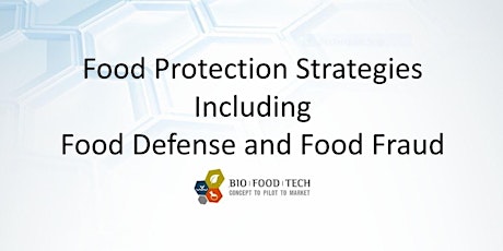 Food Protection Strategies/Food Fraud (Charlottetown) primary image