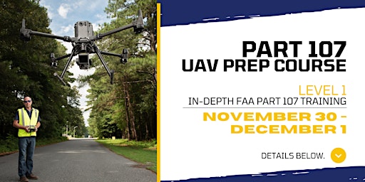 Two-Day Part 107 UAV Prep Course :: 11/30-12/1