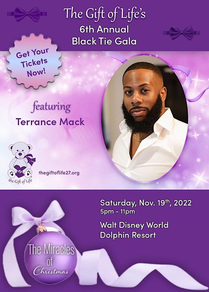 Miracles of Christmas: The Gift of Life's 6th Annual Black Tie Affair image