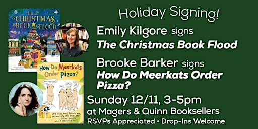 Emily Kilgore and Brooke Barker Holiday Signing