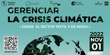 Imagen principal de GERENCIAR LA CRISIS CLIMÁTICA DESDE EL SECTOR TEXTIL Y DE MODA