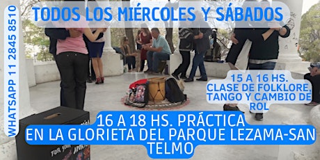 Imagen principal de Práctica de Tango y Folklore en LEZAMA, San Telmo.