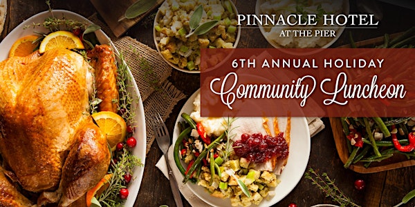 6th Annual Holiday Community Luncheon +  Whole Turkey Carving