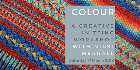 Colour - a creative knitting workshop with knit designer Nicki Merrall primary image