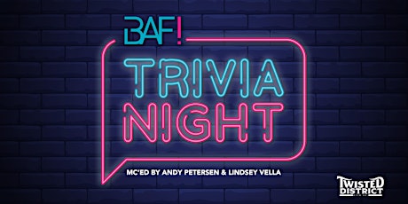 BAF Trivia Night  primärbild