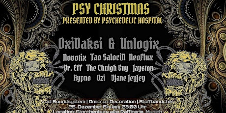Hauptbild für Psychedelic Hospital Christmas Rave 